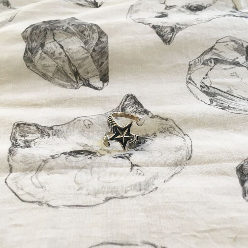 ☆ Brand New ☆ Cody Sanderson Double Large Arrow Large Star Ring - US5.5 - Unisex